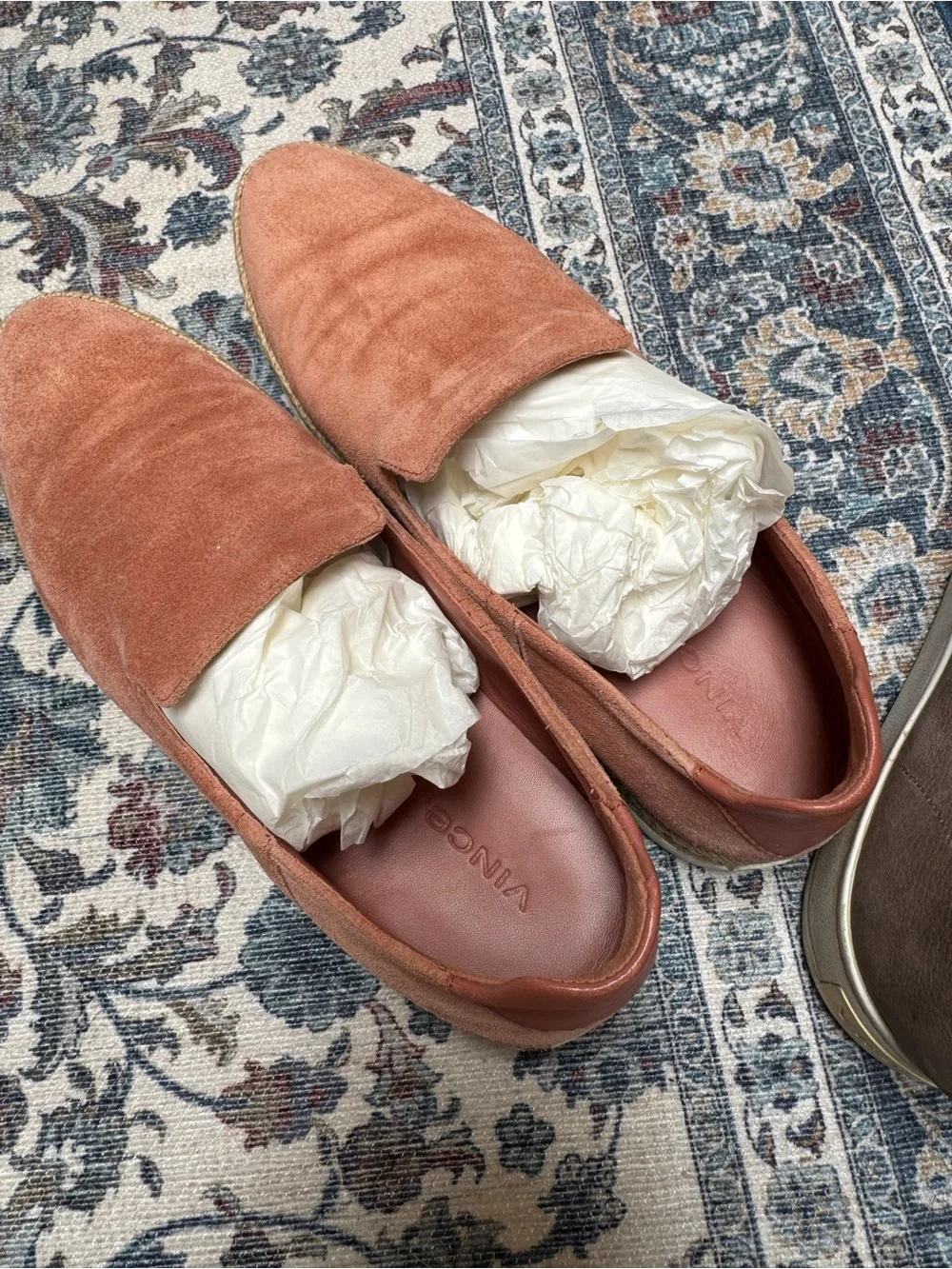 2 pairs Vince Espadrilles platform Slide Sandals Sneakers Shoes Size 7 Casual